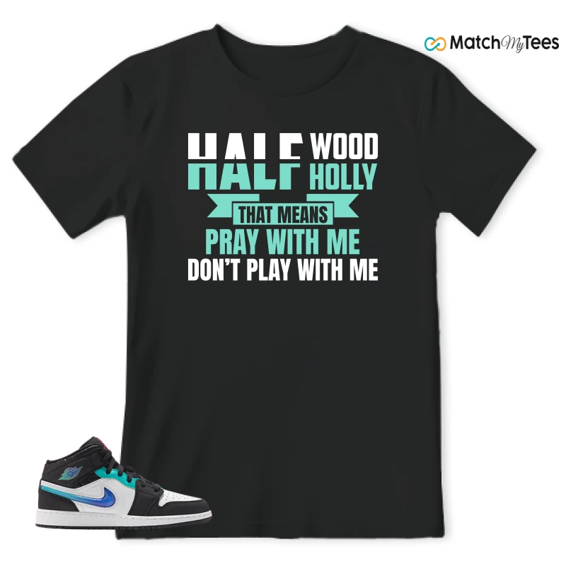 NIKE AIR JORDAN 1 MID RACING SNEAKER Matching Tees t-shirt