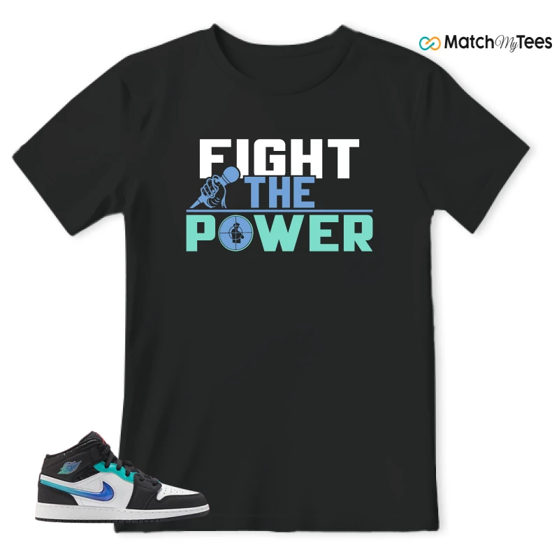 NIKE AIR JORDAN 1 MID RACING SNEAKER Matching Tees t-shirt