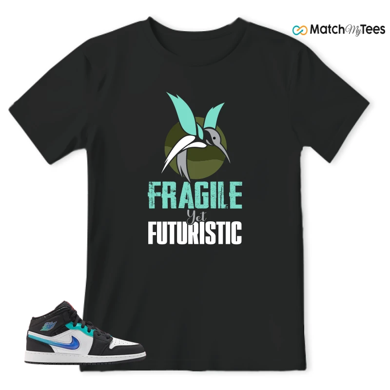 NIKE AIR JORDAN 1 MID RACING SNEAKER Matching Tees t-shirt