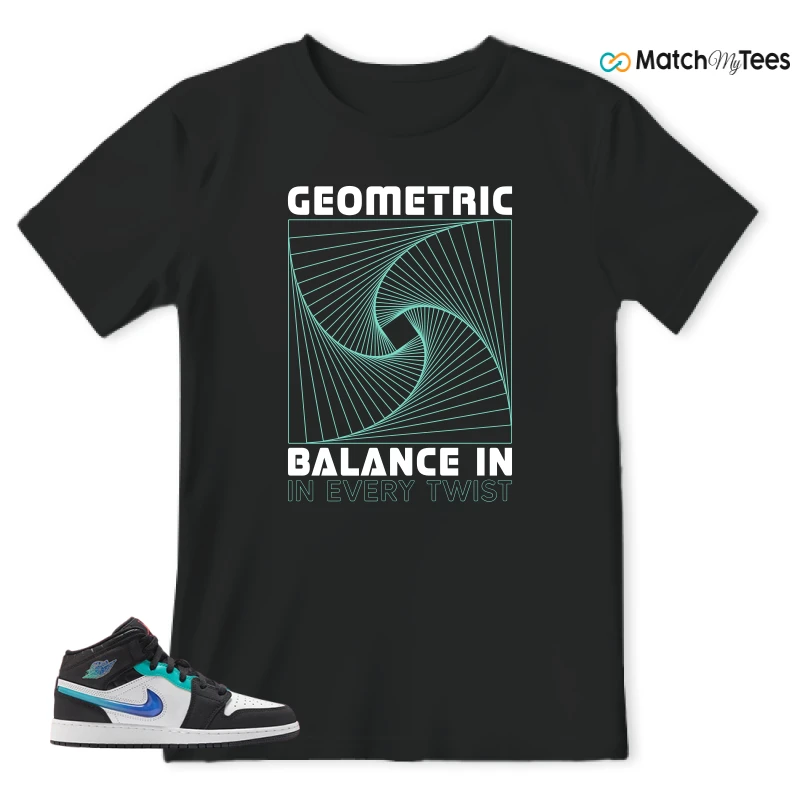 NIKE AIR JORDAN 1 MID RACING SNEAKER Matching Tees t-shirt