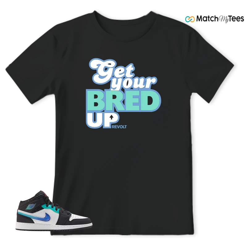 NIKE AIR JORDAN 1 MID RACING SNEAKER Matching Tees t-shirt