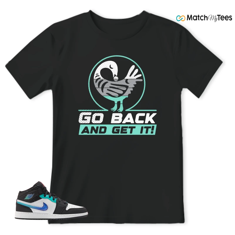 NIKE AIR JORDAN 1 MID RACING SNEAKER Matching Tees t-shirt