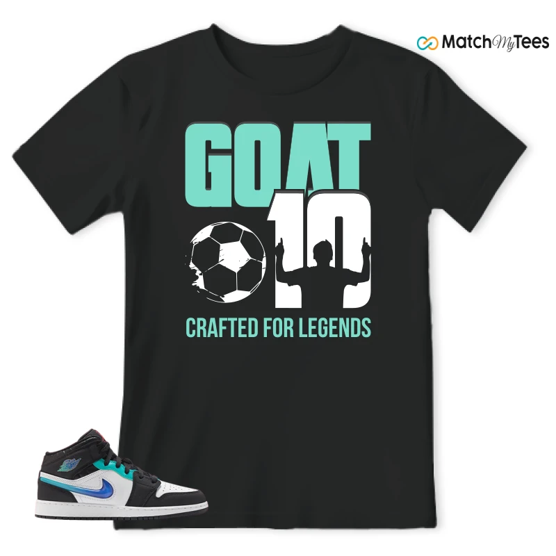 NIKE AIR JORDAN 1 MID RACING SNEAKER Matching Tees t-shirt
