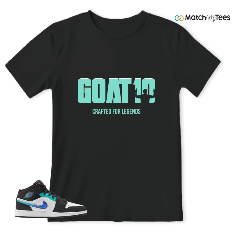 NIKE AIR JORDAN 1 MID RACING SNEAKER Matching Tees t-shirt