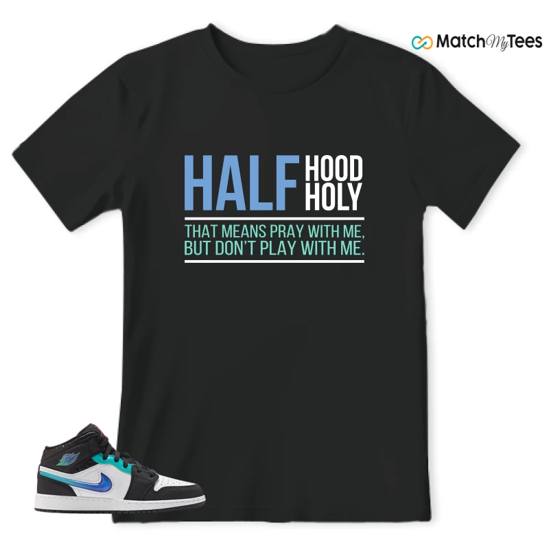 NIKE AIR JORDAN 1 MID RACING SNEAKER Matching Tees t-shirt