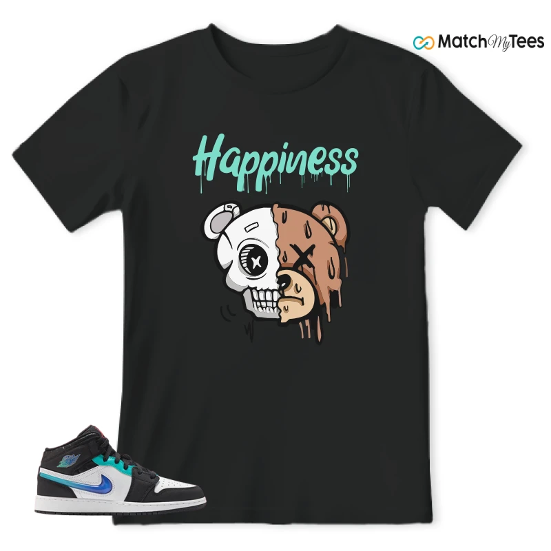 NIKE AIR JORDAN 1 MID RACING SNEAKER Matching Tees t-shirt
