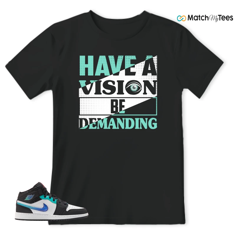 NIKE AIR JORDAN 1 MID RACING SNEAKER Matching Tees t-shirt