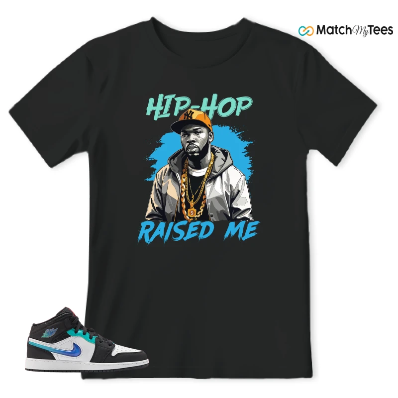 NIKE AIR JORDAN 1 MID RACING SNEAKER Matching Tees t-shirt