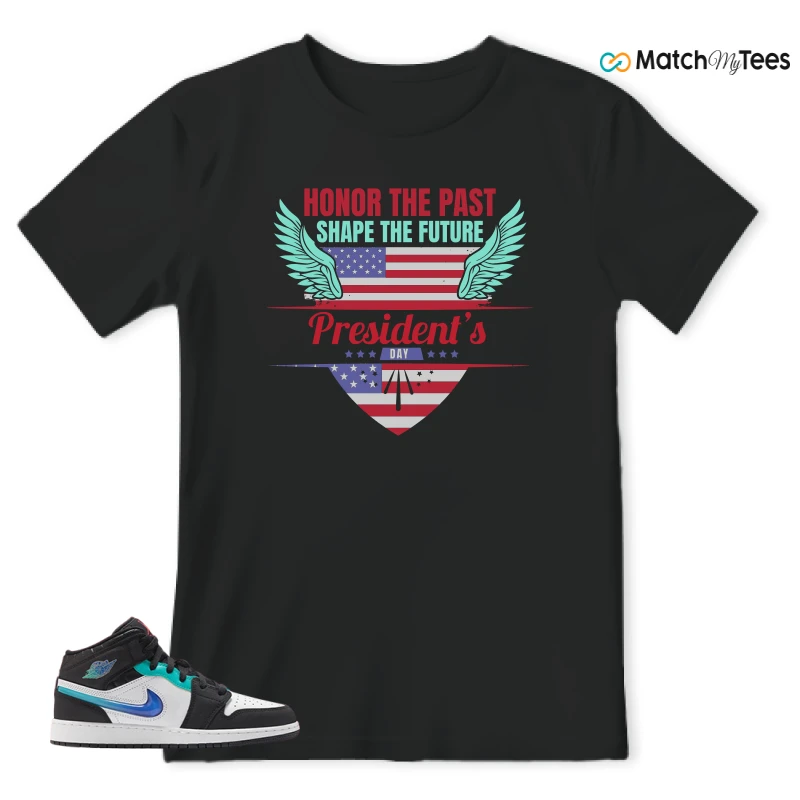 NIKE AIR JORDAN 1 MID RACING SNEAKER Matching Tees t-shirt