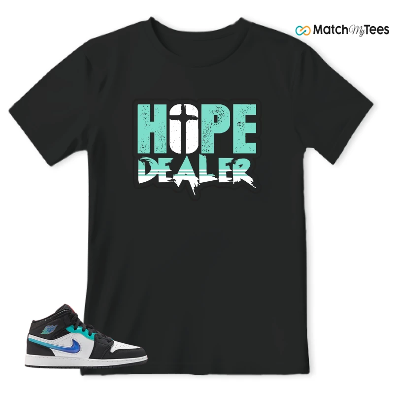 NIKE AIR JORDAN 1 MID RACING SNEAKER Matching Tees t-shirt