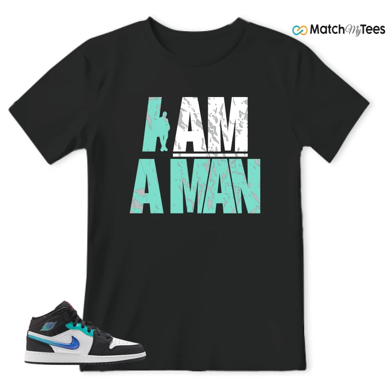 NIKE AIR JORDAN 1 MID RACING SNEAKER Matching Tees t-shirt