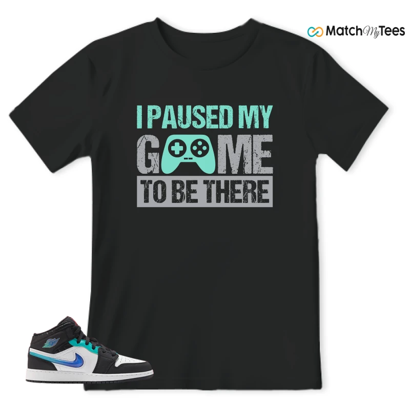 NIKE AIR JORDAN 1 MID RACING SNEAKER Matching Tees t-shirt