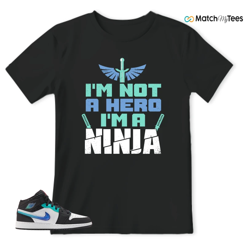 NIKE AIR JORDAN 1 MID RACING SNEAKER Matching Tees t-shirt