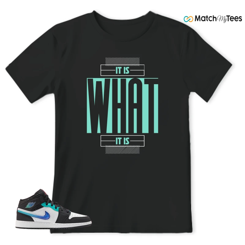 NIKE AIR JORDAN 1 MID RACING SNEAKER Matching Tees t-shirt