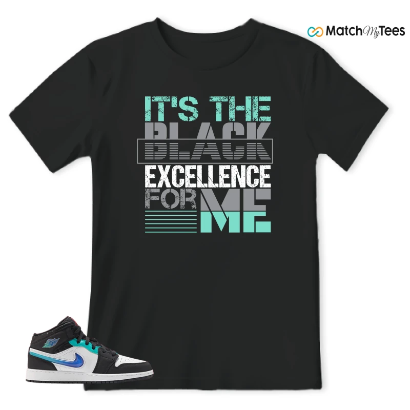 NIKE AIR JORDAN 1 MID RACING SNEAKER Matching Tees t-shirt