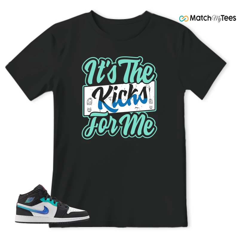 NIKE AIR JORDAN 1 MID RACING SNEAKER Matching Tees t-shirt