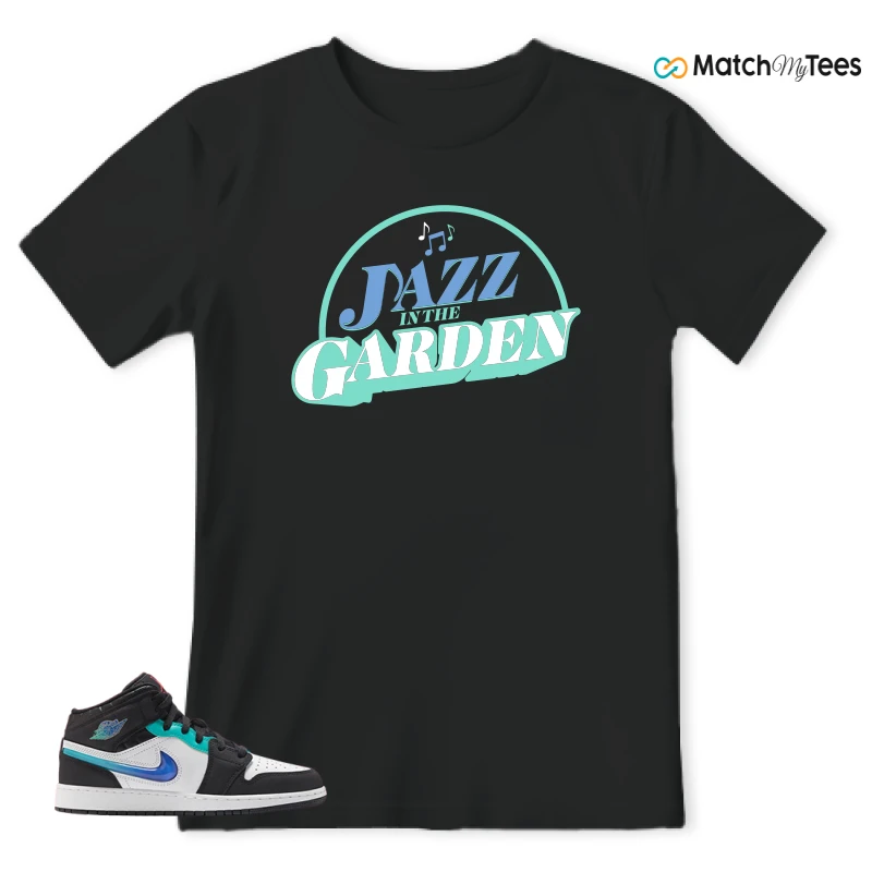 NIKE AIR JORDAN 1 MID RACING SNEAKER Matching Tees t-shirt
