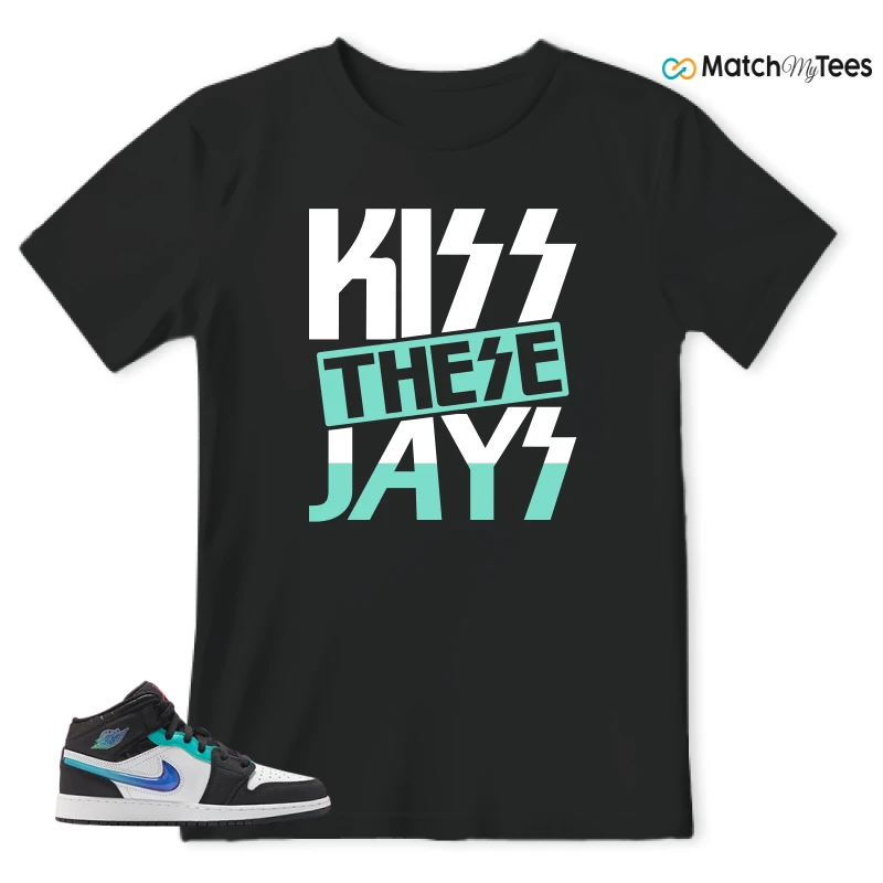 NIKE AIR JORDAN 1 MID RACING SNEAKER Matching Tees t-shirt