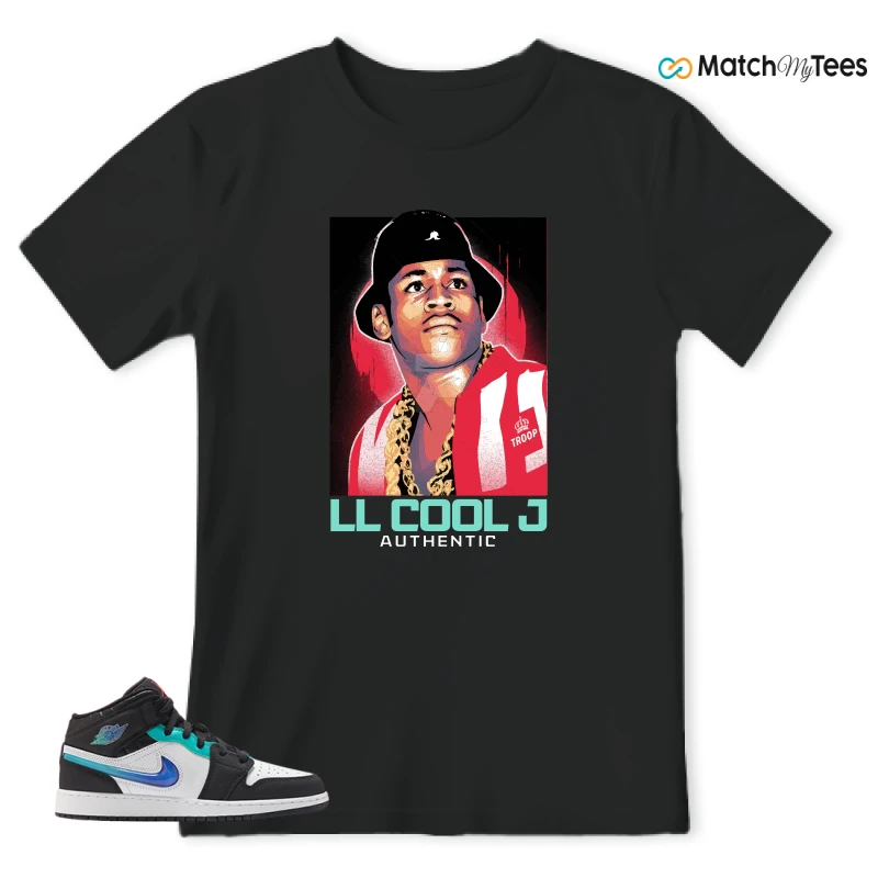 NIKE AIR JORDAN 1 MID RACING SNEAKER Matching Tees t-shirt