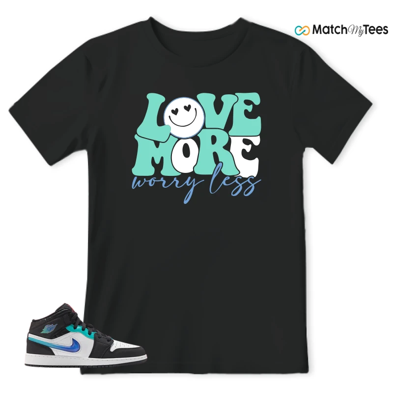 NIKE AIR JORDAN 1 MID RACING SNEAKER Matching Tees t-shirt