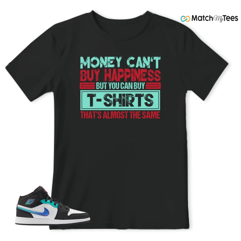 NIKE AIR JORDAN 1 MID RACING SNEAKER Matching Tees t-shirt
