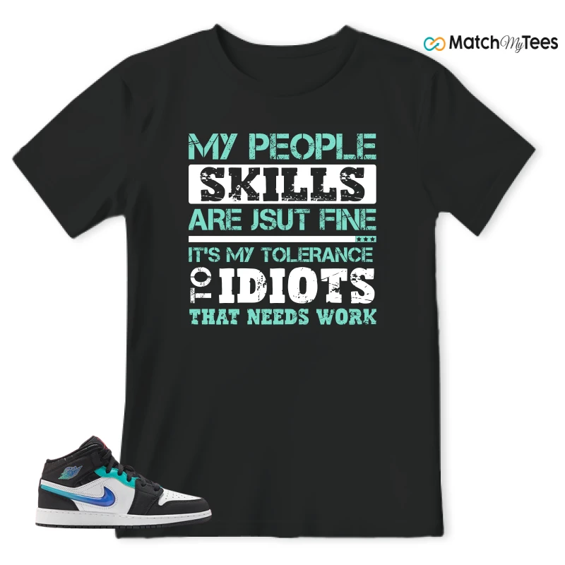 NIKE AIR JORDAN 1 MID RACING SNEAKER Matching Tees t-shirt