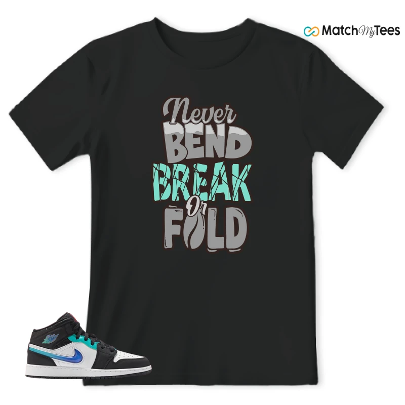 NIKE AIR JORDAN 1 MID RACING SNEAKER Matching Tees t-shirt