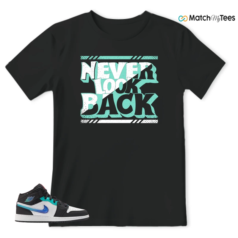 NIKE AIR JORDAN 1 MID RACING SNEAKER Matching Tees t-shirt