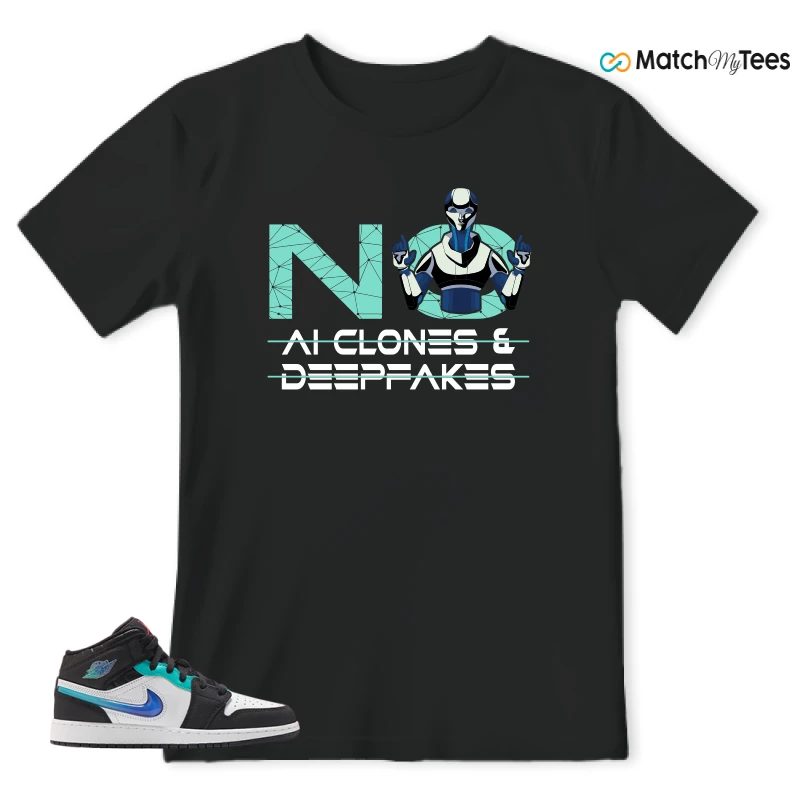 NIKE AIR JORDAN 1 MID RACING SNEAKER Matching Tees t-shirt