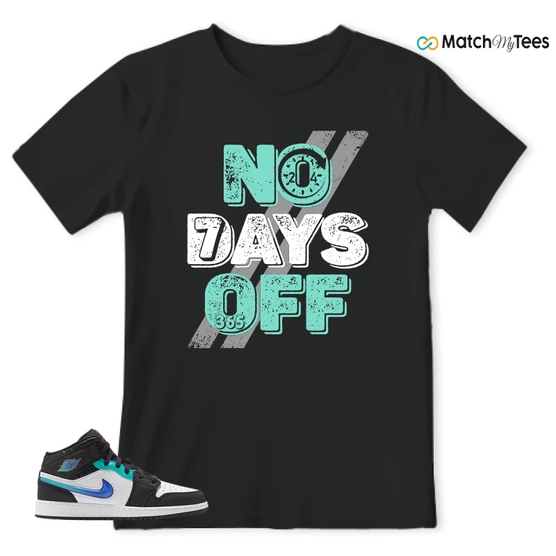 NIKE AIR JORDAN 1 MID RACING SNEAKER Matching Tees t-shirt