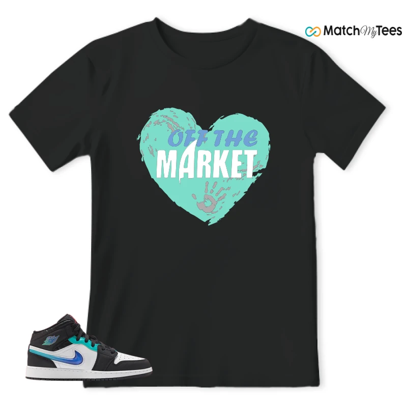 NIKE AIR JORDAN 1 MID RACING SNEAKER Matching Tees t-shirt