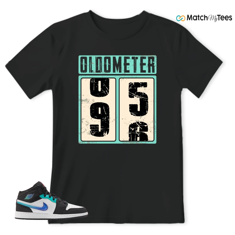 NIKE AIR JORDAN 1 MID RACING SNEAKER Matching Tees t-shirt