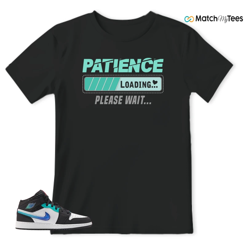 NIKE AIR JORDAN 1 MID RACING SNEAKER Matching Tees t-shirt