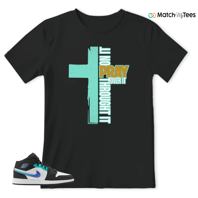 NIKE AIR JORDAN 1 MID RACING SNEAKER Matching Tees t-shirt