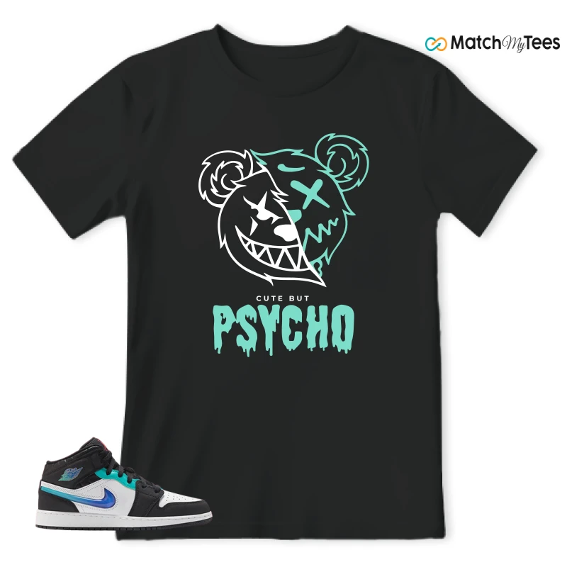 NIKE AIR JORDAN 1 MID RACING SNEAKER Matching Tees t-shirt