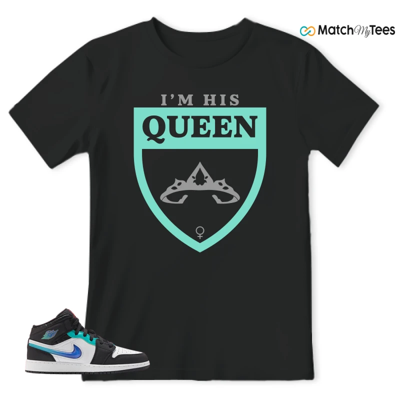 NIKE AIR JORDAN 1 MID RACING SNEAKER Matching Tees t-shirt