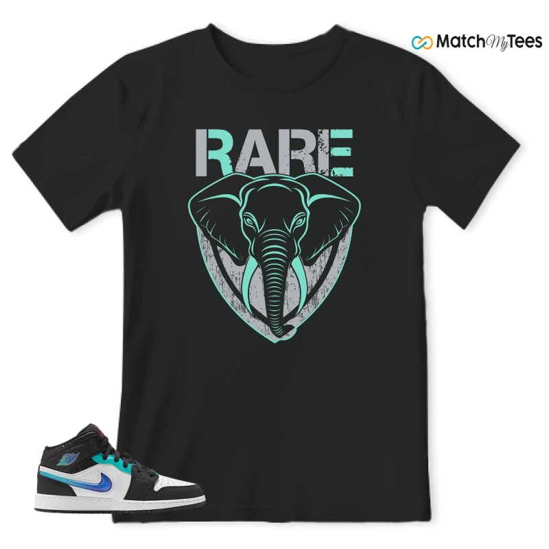 NIKE AIR JORDAN 1 MID RACING SNEAKER Matching Tees t-shirt