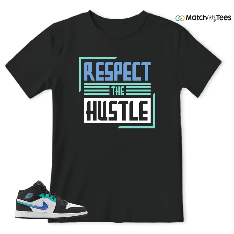 NIKE AIR JORDAN 1 MID RACING SNEAKER Matching Tees t-shirt