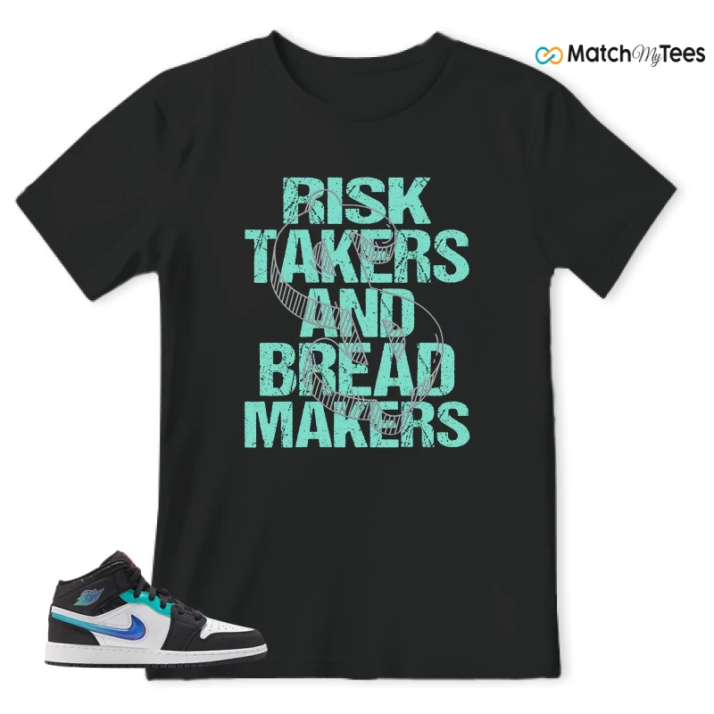 NIKE AIR JORDAN 1 MID RACING SNEAKER Matching Tees t-shirt
