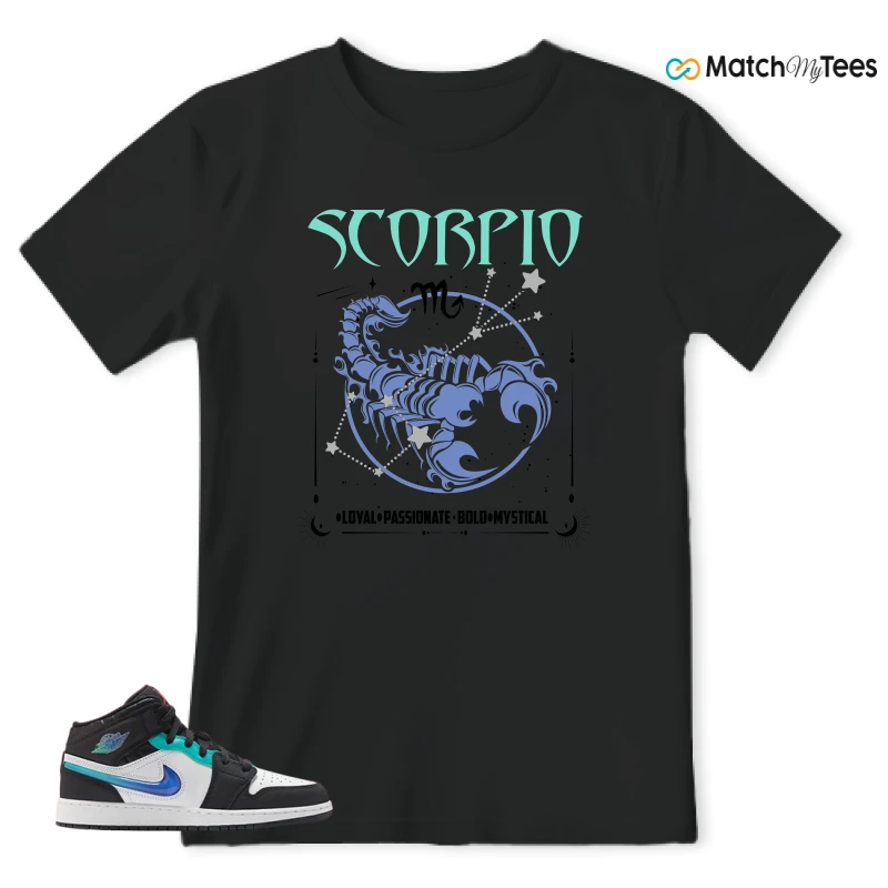 NIKE AIR JORDAN 1 MID RACING SNEAKER Matching Tees t-shirt