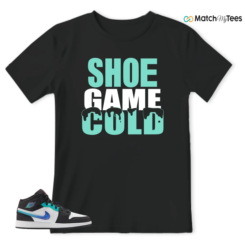 NIKE AIR JORDAN 1 MID RACING SNEAKER Matching Tees t-shirt