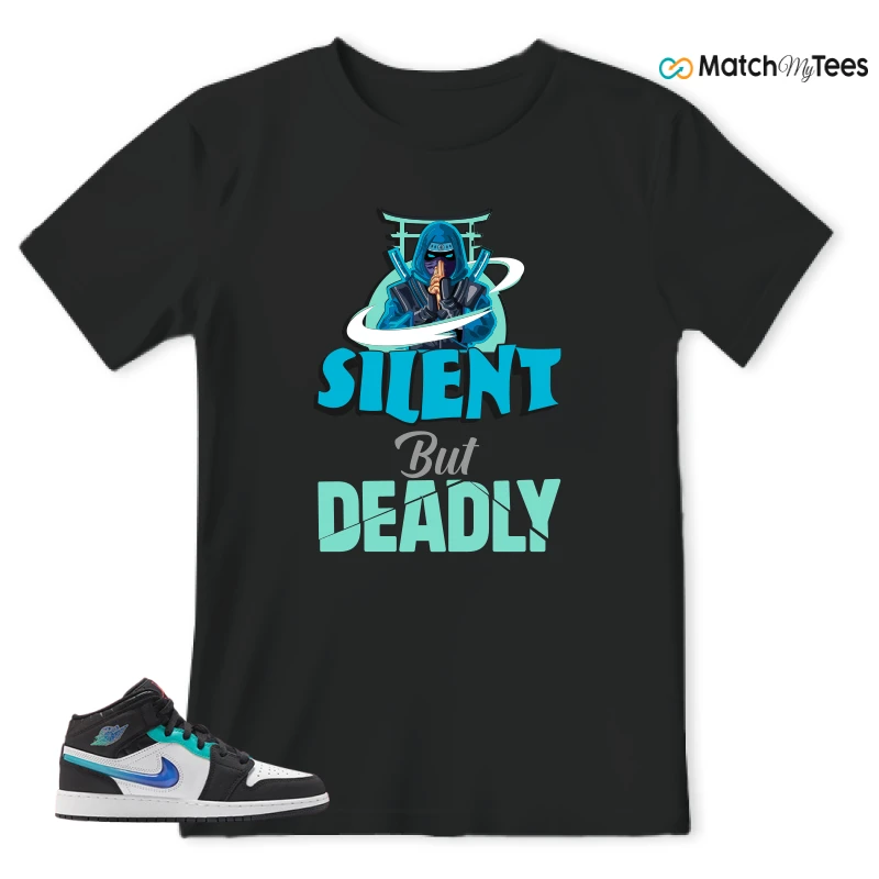 NIKE AIR JORDAN 1 MID RACING SNEAKER Matching Tees t-shirt