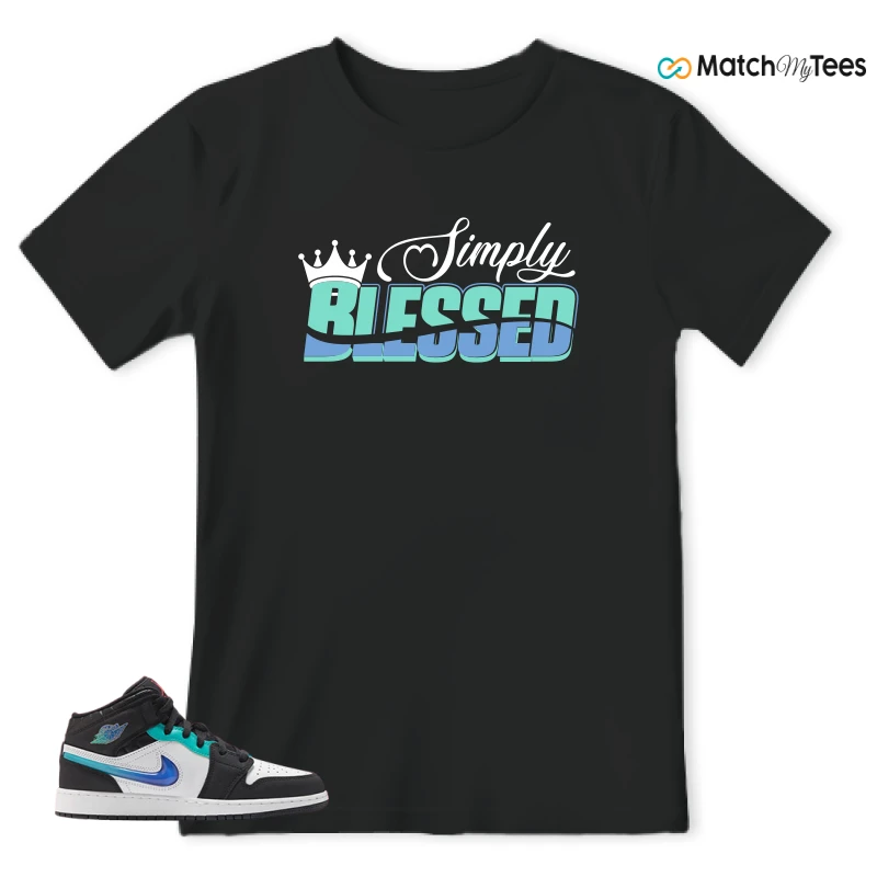 NIKE AIR JORDAN 1 MID RACING SNEAKER Matching Tees t-shirt
