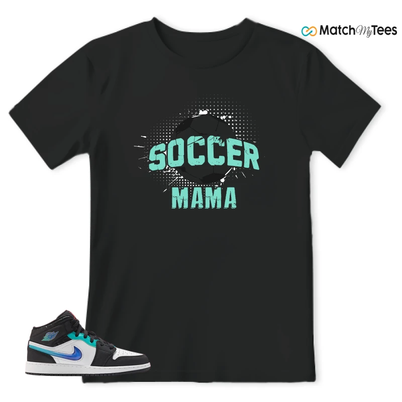 NIKE AIR JORDAN 1 MID RACING SNEAKER Matching Tees t-shirt