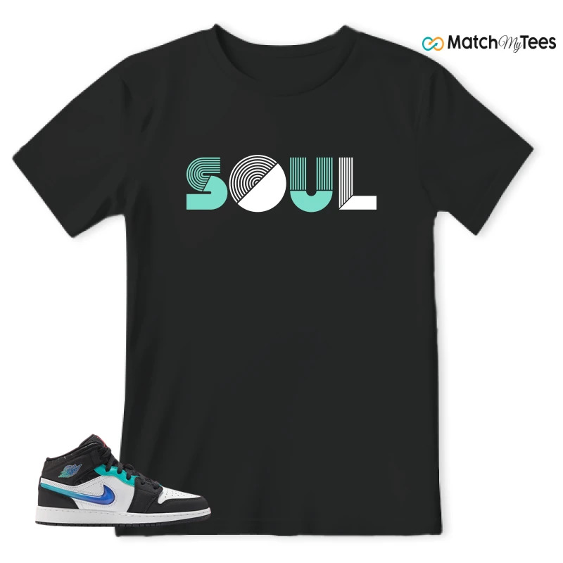 NIKE AIR JORDAN 1 MID RACING SNEAKER Matching Tees t-shirt
