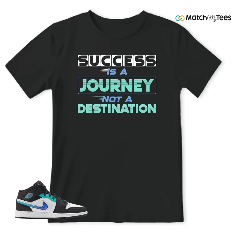 NIKE AIR JORDAN 1 MID RACING SNEAKER Matching Tees t-shirt