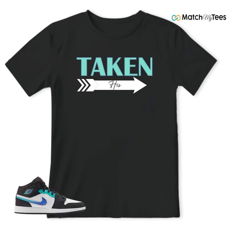 NIKE AIR JORDAN 1 MID RACING SNEAKER Matching Tees t-shirt
