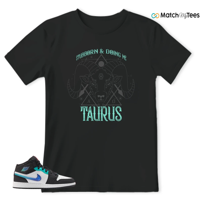 NIKE AIR JORDAN 1 MID RACING SNEAKER Matching Tees t-shirt