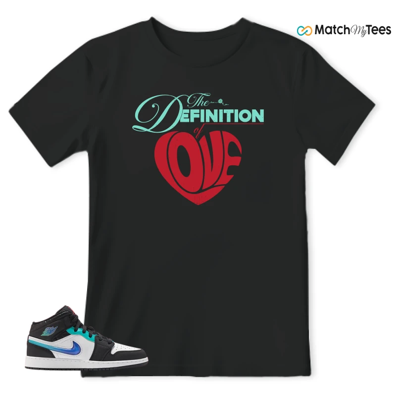 NIKE AIR JORDAN 1 MID RACING SNEAKER Matching Tees t-shirt