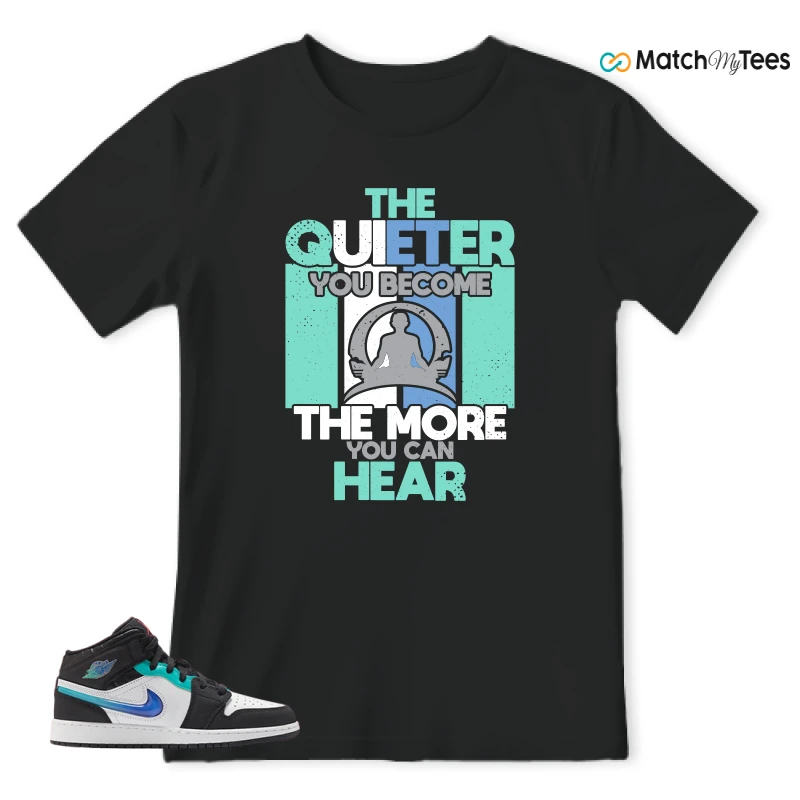 NIKE AIR JORDAN 1 MID RACING SNEAKER Matching Tees t-shirt